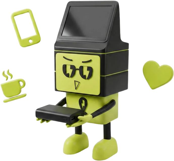 Mascot pinbus trao viên pin sạc dự phòng cho người dùng